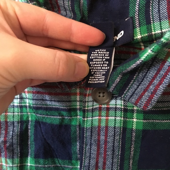 Land’s End cozy flannel men’s PJs - Picture 3 of 4